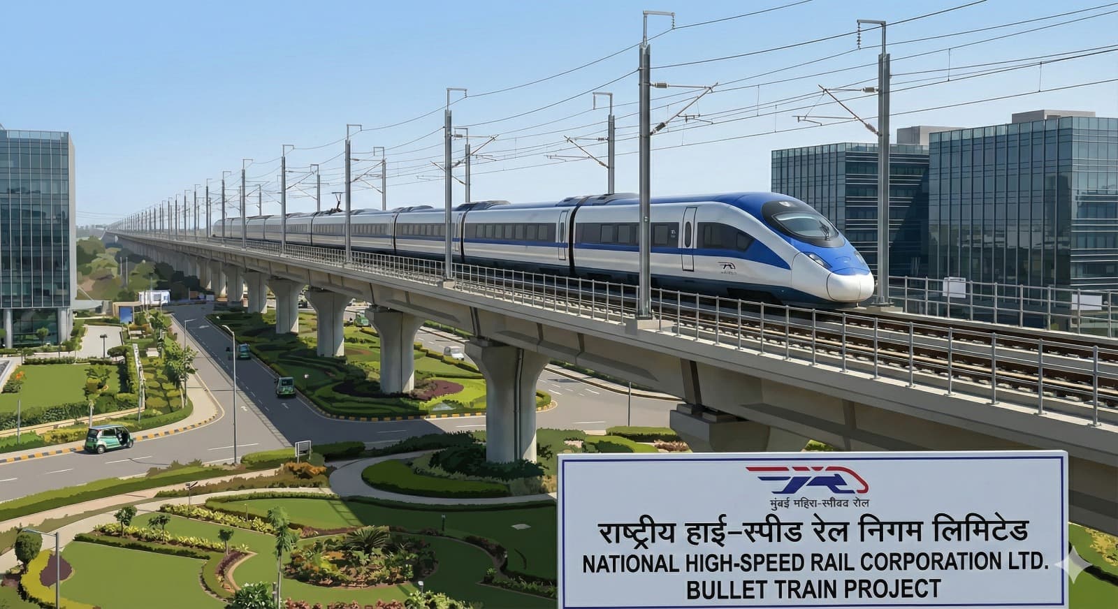 Bullet Train first run on 15 August 2027
